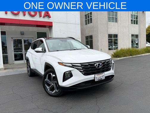 White Pearl 2024 Hyundai TUCSON Hybrid SEL Convenience