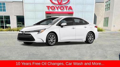 Ice Cap 2026 Toyota Corolla Hybrid LE