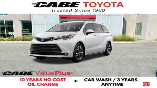 2025 Toyota Sienna Platinum 7 Passenger