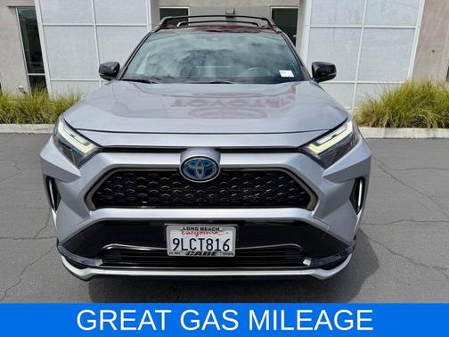 Silver Sky Metallic/Midnight Black Metallic 2024 Toyota RAV4 Prime XSE
