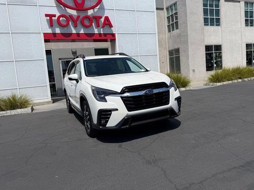 Crystal White Pearl 2023 Subaru Ascent Limited 7-Passenger