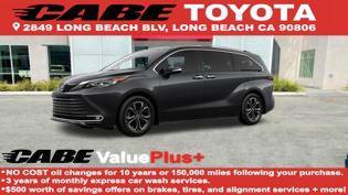 2025 Toyota Sienna Platinum 7 Passenger