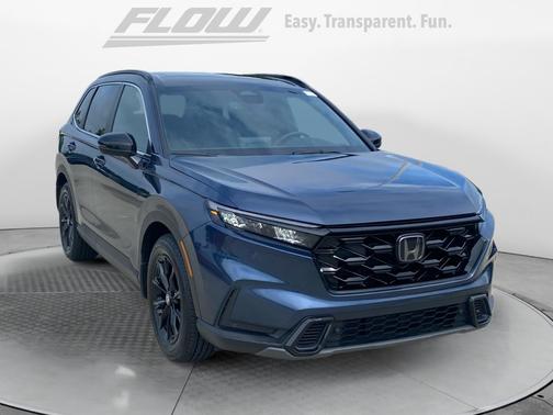 Canyon River Blue Metallic 2024 Honda CR-V Hybrid