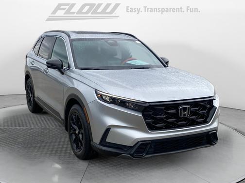 Solar Silver Metallic 2025 Honda CR-V Hybrid
