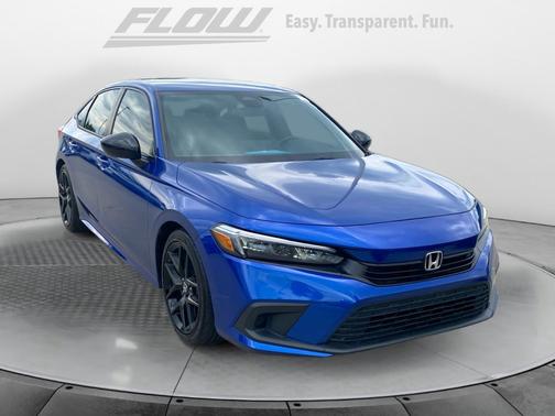 Aegean Blue Metallic 2023 Honda Civic