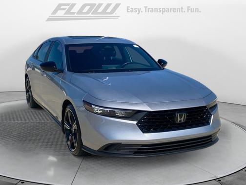 Solar Silver Metallic 2024 Honda Accord Hybrid