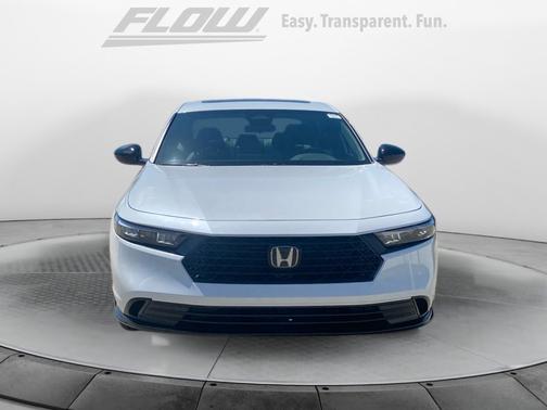 Platinum White Pearl 2025 Honda Accord Hybrid