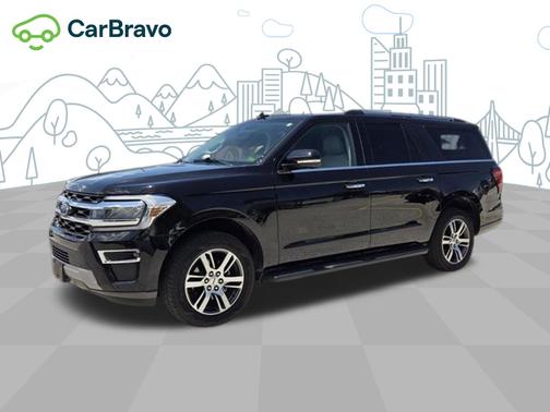 Star White Metallic Tri-Coat 2024 Ford Expedition Max Limited