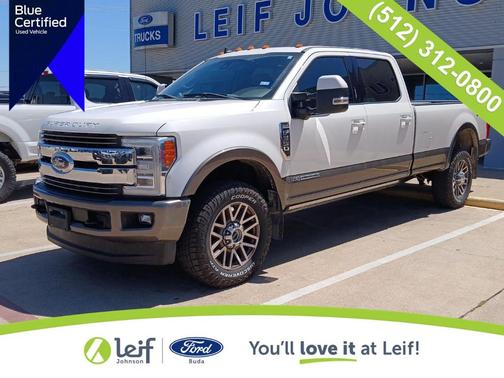White Platinum Tri-Coat Metallic 2019 Ford F-350 King Ranch