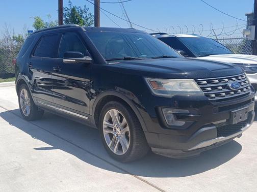 Shadow Black 2017 Ford Explorer XLT
