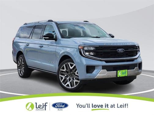Glacier Gray Metallic 2025 Ford Expedition Max Platinum