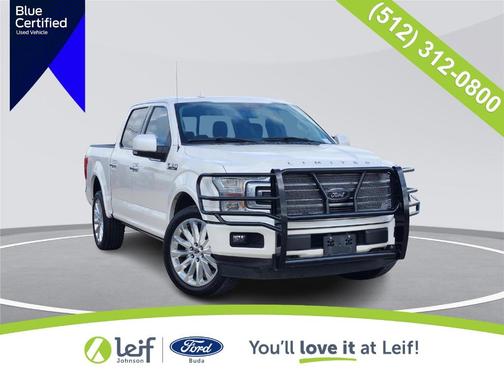 White Platinum Tri-Coat Metallic 2019 Ford F-150 Limited