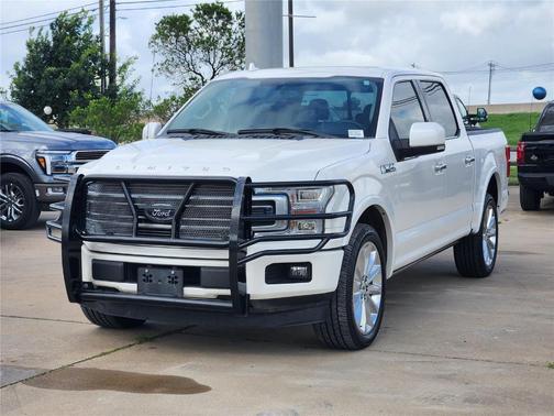 White Platinum Tri-Coat Metallic 2019 Ford F-150 Limited