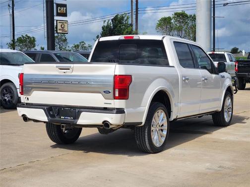 White Platinum Tri-Coat Metallic 2019 Ford F-150 Limited