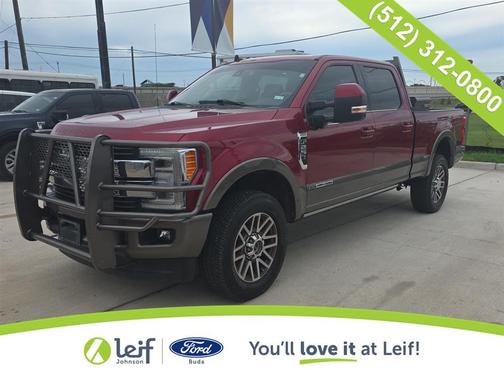 Ruby Red Metallic Tinted Clearcoat 2019 Ford F-250 King Ranch