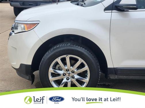 White Platinum Tri-Coat Metallic 2013 Ford Edge Limited