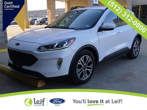 Oxford White 2021 Ford Escape SEL