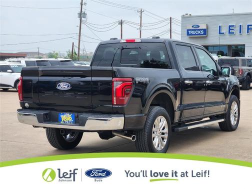Agate Black 2025 Ford F-150 Lariat