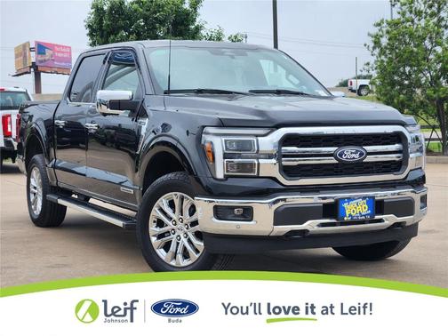Agate Black 2025 Ford F-150 Lariat