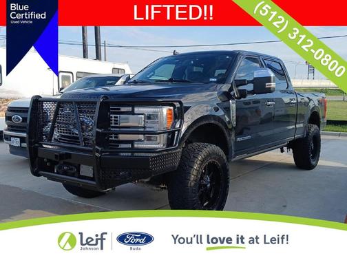 Agate Black 2019 Ford F-250 Platinum