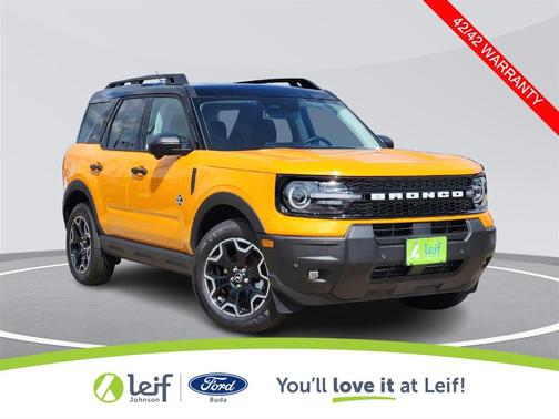 Orange Fury 2026 Ford Bronco Sport Outer Banks