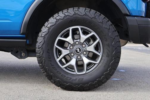 Velocity Blue 2025 Ford Bronco Badlands