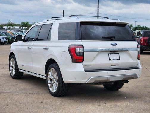 White Platinum Tri-Coat Metallic 2019 Ford Expedition Platinum
