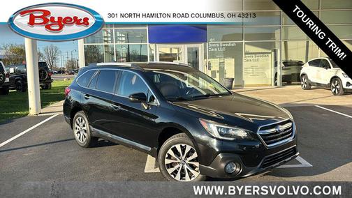Crystal Black Silica 2019 Subaru Outback 2.5i Touring