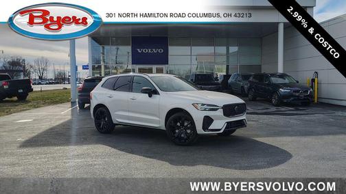 Crystal White Metallic 2026 Volvo XC60 B5 Ultra Black Edition
