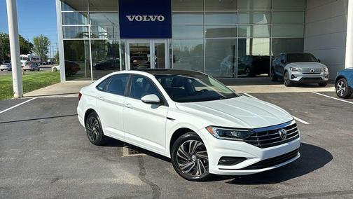 Pure White 2019 Volkswagen Jetta 1.4T SEL Premium