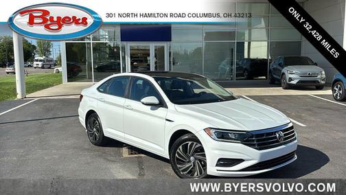 Pure White 2019 Volkswagen Jetta 1.4T SEL Premium