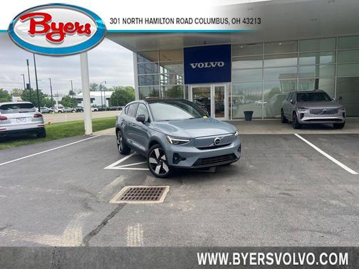 Thunder Gray Metallic 2023 Volvo C40 Recharge Pure Electric Ultimate