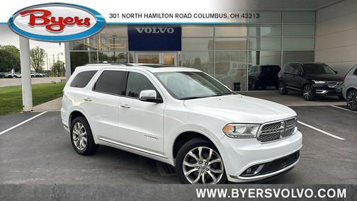 Bright White Clearcoat 2016 Dodge Durango Citadel