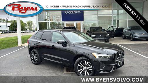 Onyx Black Metallic 2025 Volvo XC60 B5 Core