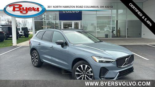Thunder Gray Metallic 2024 Volvo XC60 B5 Core