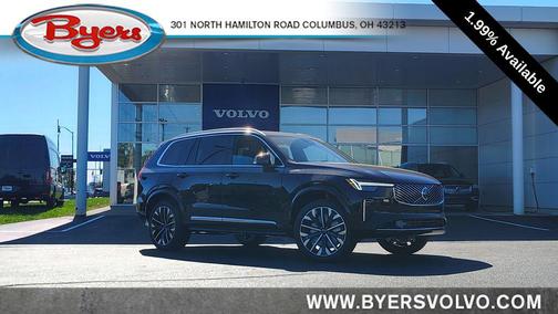 Onyx Black Metallic 2026 Volvo XC90 B6 Plus 7-Seater