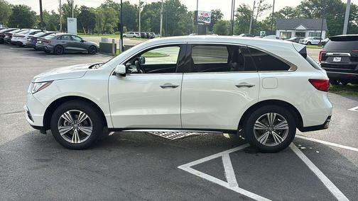 Platinum White Pearl 2020 Acura MDX 3.5L