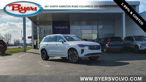 Crystal White Pearl 2026 Volvo XC90 B6 Ultra