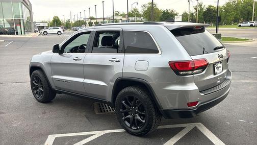 Billet Silver Metallic Clearcoat 2021 Jeep Grand Cherokee Laredo
