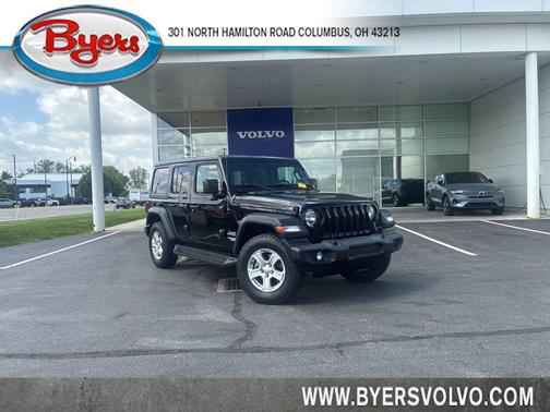 Black Clearcoat 2018 Jeep Wrangler Unlimited Sport