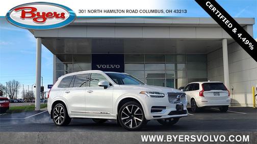 2022 Volvo XC90 Recharge Plug-In Hybrid T8 Inscription Expression 6 Passenger