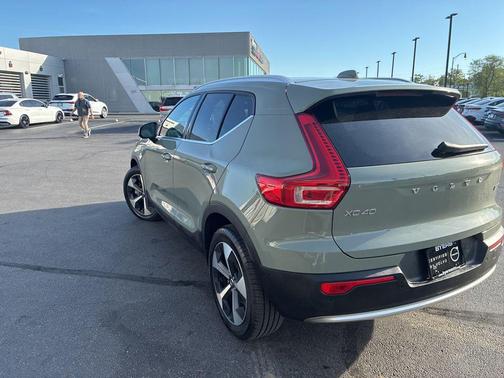 Sage Green 2025 Volvo XC40 B5 Plus Bright Theme