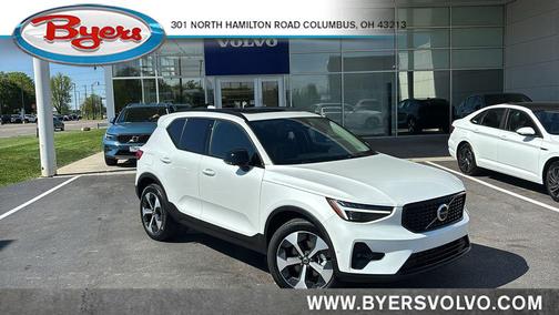 Crystal White 2026 Volvo XC40 B5 Plus
