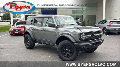 Gray Metallic 2022 Ford Bronco Wildtrak