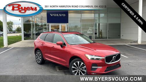 Fusion Red Metallic 2023 Volvo XC60 B5 Core