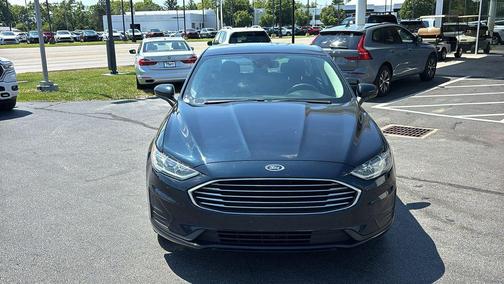 Blue Metallic 2020 Ford Fusion SE