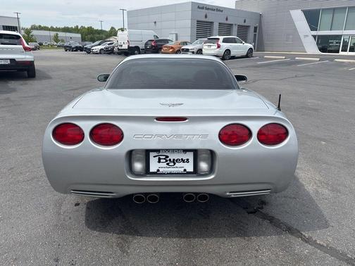 Galaxy Silver Metallic 2003 Chevrolet Corvette Z06