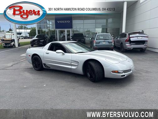 Galaxy Silver Metallic 2003 Chevrolet Corvette Z06
