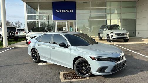 Aegean Blue Metallic 2023 Honda Civic Si Base