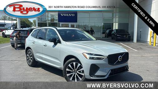 Vapour Grey Metallic 2025 Volvo XC60 B5 Core